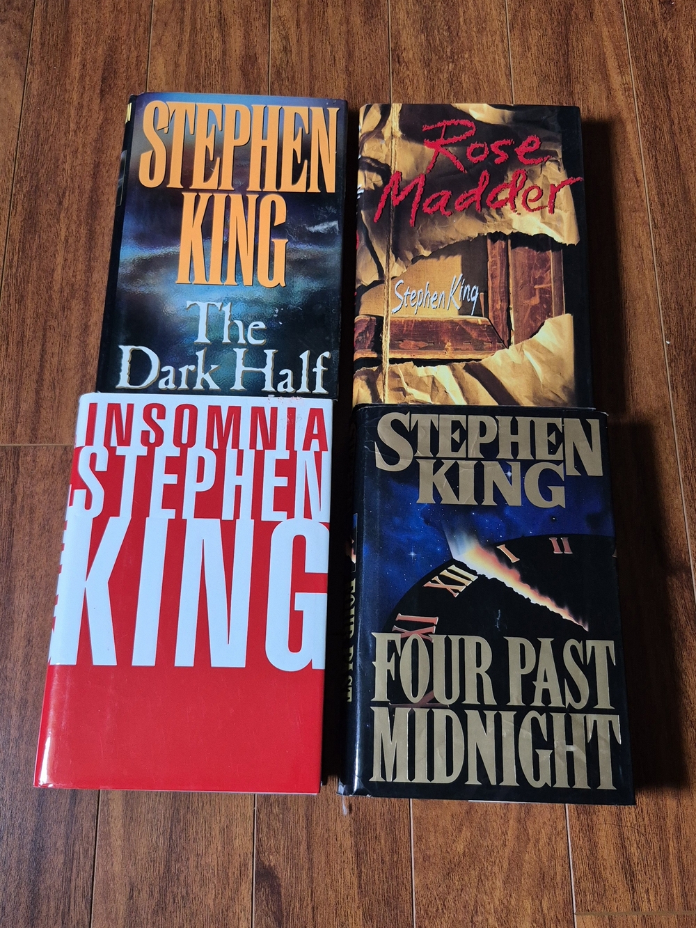 Stephen KING Hardcover BOOK LOT 5/5 (less Perfect)